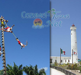 cozumel discover mexico park and punta sur park tour combo in cozumel mexico