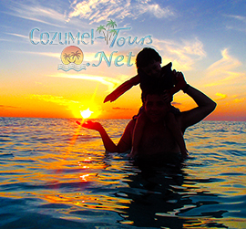 cozumel sunset cielo tour to takes you to el cielo for the sunset in cozumel mexico to party with tiger